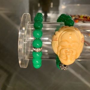 Two fashion bracelets